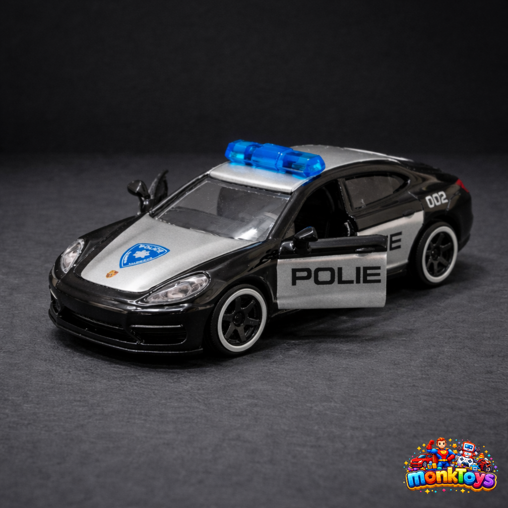 Majorette Porsche Die Cast Metal Toy Gift Set with Rotating Wheels Features, Die Cast Vehicle, Scale 1:64, For Car Fans & Collector