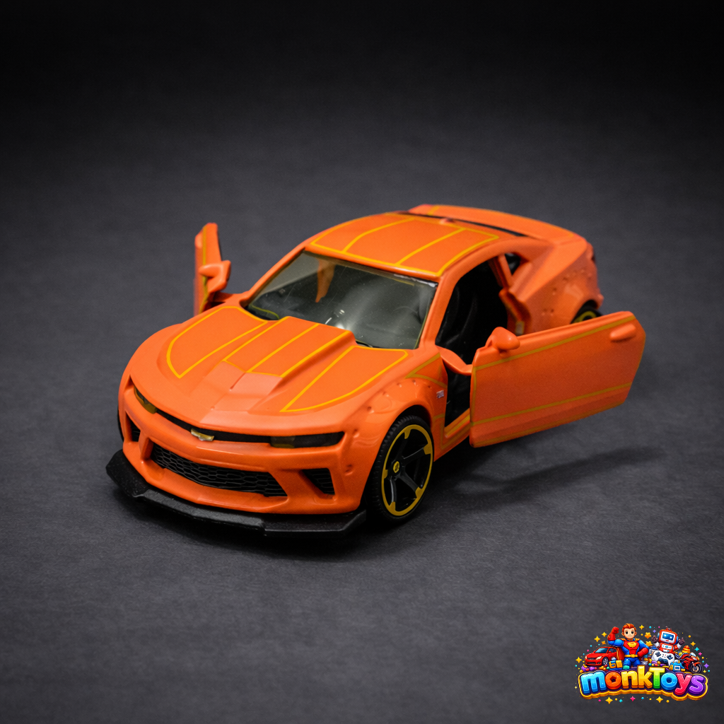 Majorette Light Racer Die Cast Metal Toy Car Gift Pack, 7.5 Cm Each, Scale 1:64 With Rotating Wheels & Opening Parts For Children Aged 3 & Above Kids- Set Of 5, Multicolor