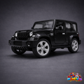Thar Roxx Die-Cast 1:28 Model Car | Off-Road Vehicle Toy with Lights & Sound | Black Thar Roxx Die Cast