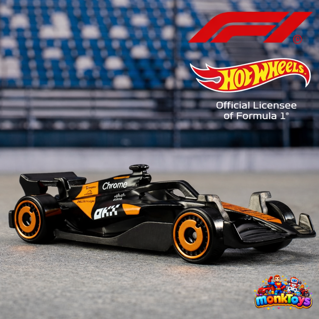 Hot Wheels JGF58 Formula 1 | 5-in-1 Pack 1:64 Scale Die-Cast Cars with F1 Racing Team Decorations, Collectable Racing Cars, Multicolour