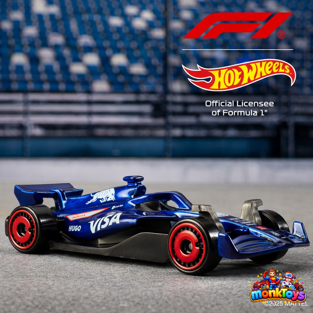 Hot Wheels JGF58 Formula 1 | 5-in-1 Pack 1:64 Scale Die-Cast Cars with F1 Racing Team Decorations, Collectable Racing Cars, Multicolour