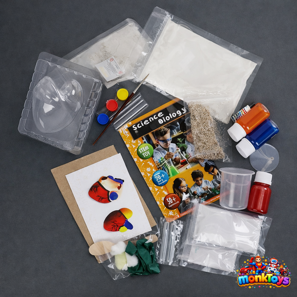 STEM Science Experiment Kit for Kids | 50+ Biology & Science Experiments | Educational Learning Toy for Boys & Girls Age 8+