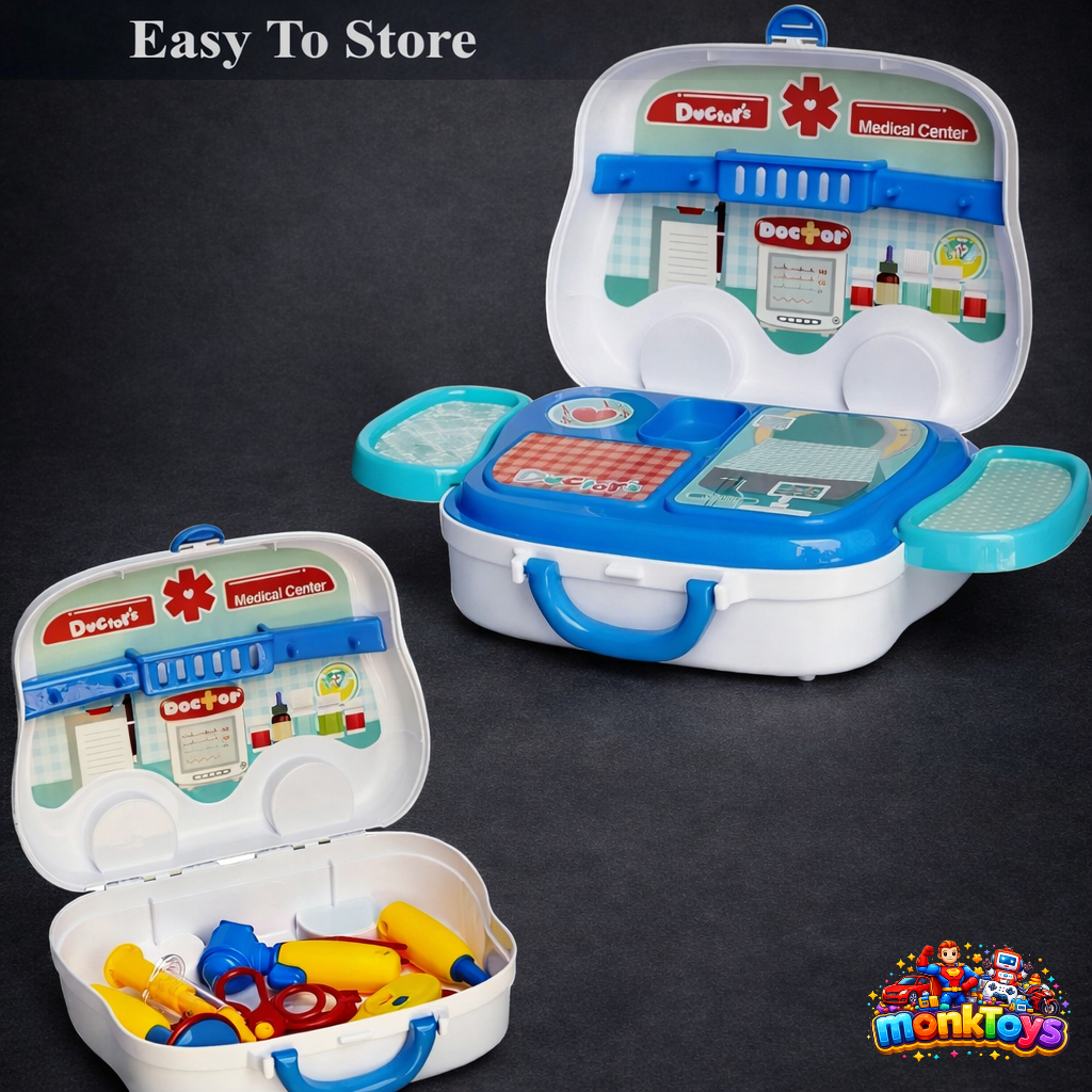 Doctor Play Set for Kids | Pretend Play Doctor Kit for Boys & Girls | Safe & Non-Toxic Toy | Portable Suitcase | Kids Toy 3+ Years