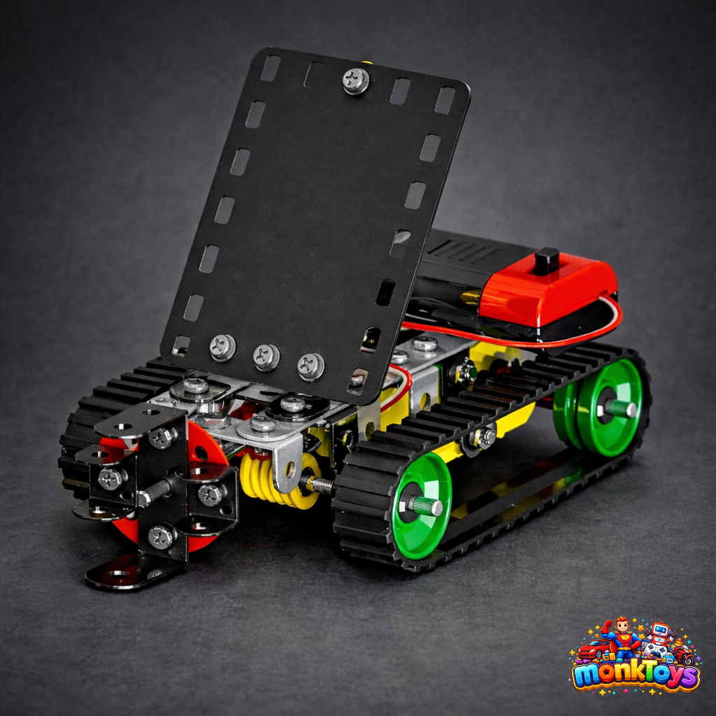 Mechanix Robotix-2 Smart Bag 166 Metal Pieces Motorized Series, STEM/STEAM Educational Toy, Building and Construction Set for Boys and Girls Age 8+