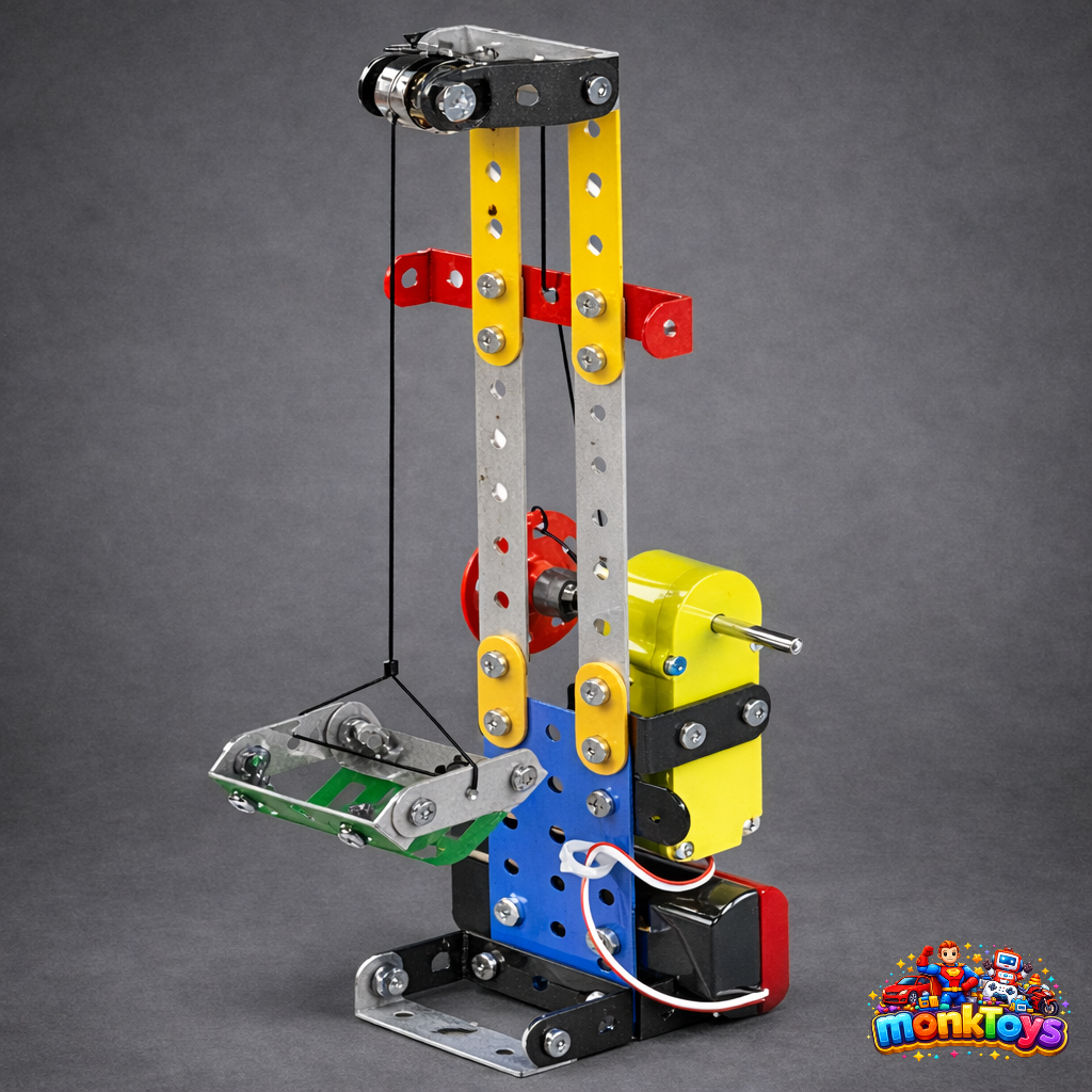 Mechanix Robotix-2 Smart Bag 166 Metal Pieces Motorized Series, STEM/STEAM Educational Toy, Building and Construction Set for Boys and Girls Age 8+